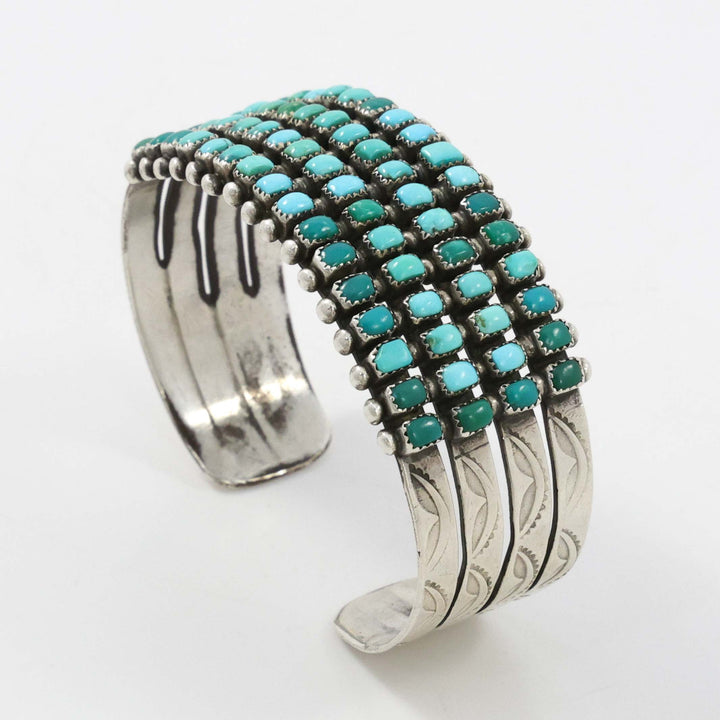 1940s Turquoise Row Cuff