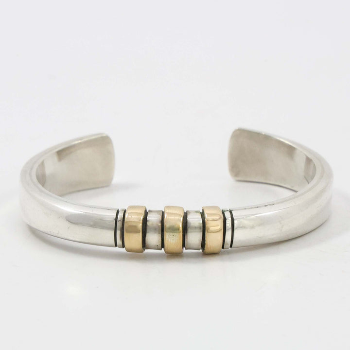 Silver and Gold Cuff