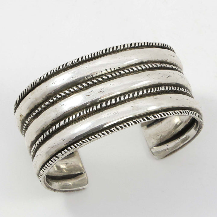 1980s Forged Silver Cuff