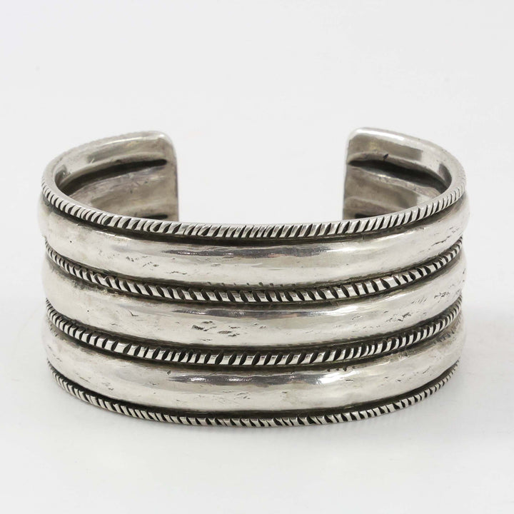 1980s Forged Silver Cuff