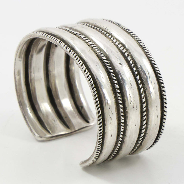 1980s Forged Silver Cuff