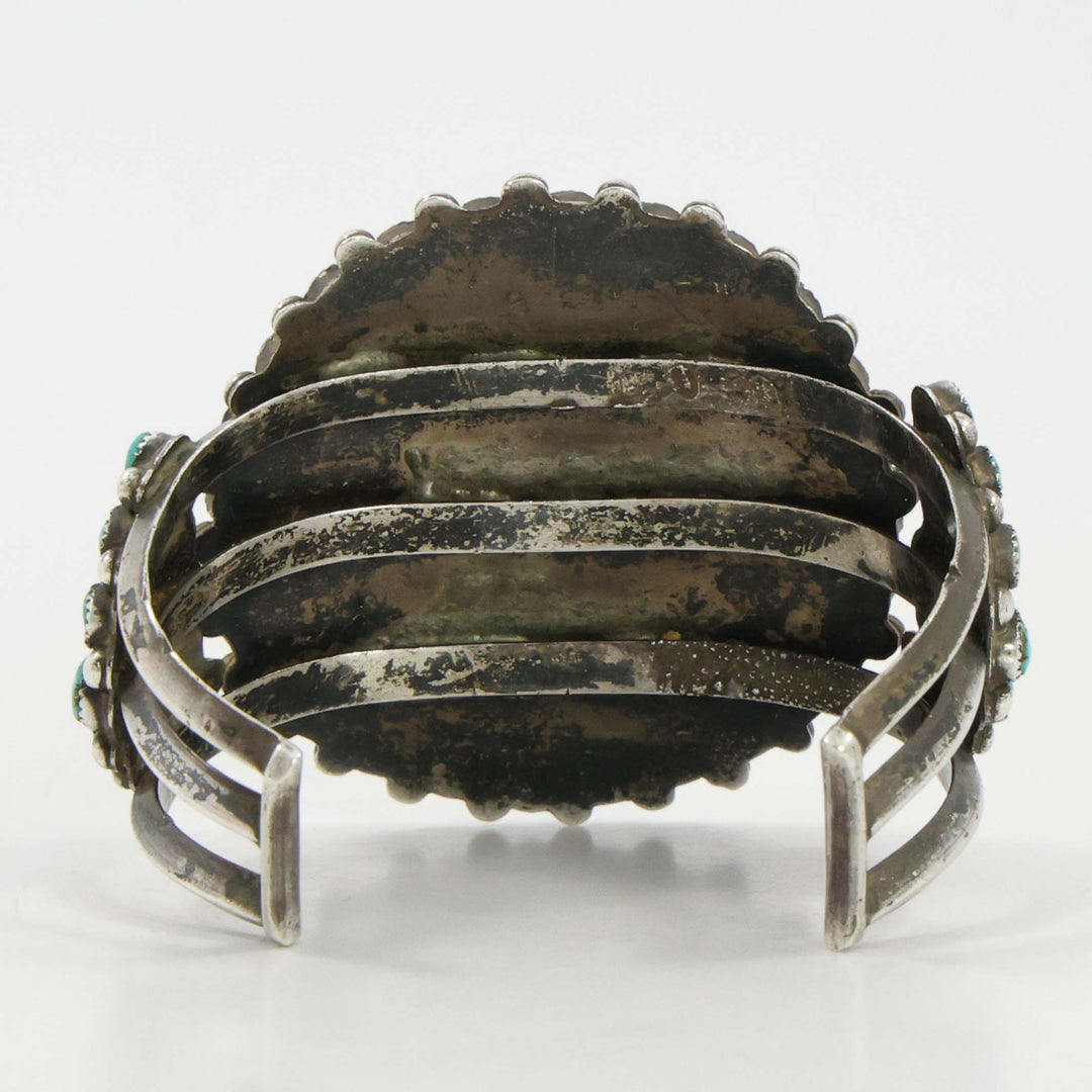 1940s Turquoise Cluster Bracelet