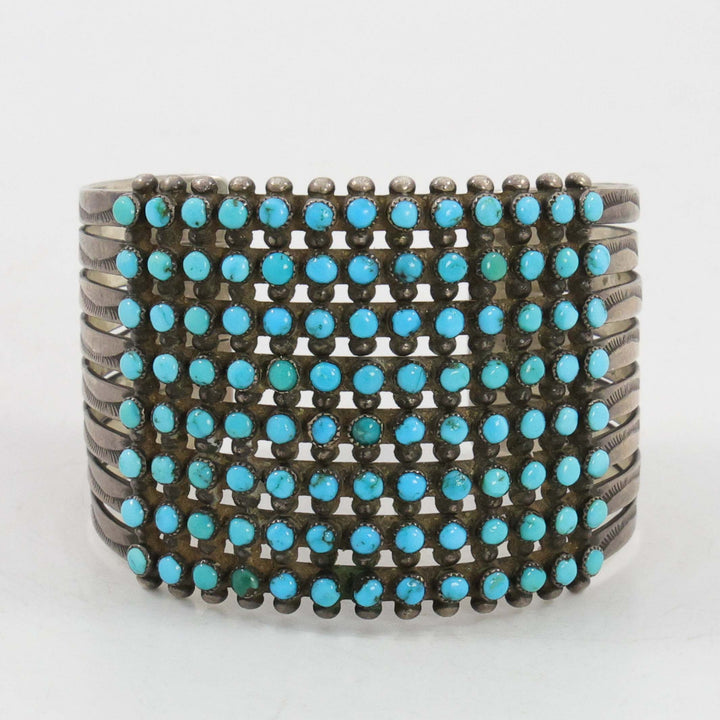 1940s Turquoise Row Bracelet