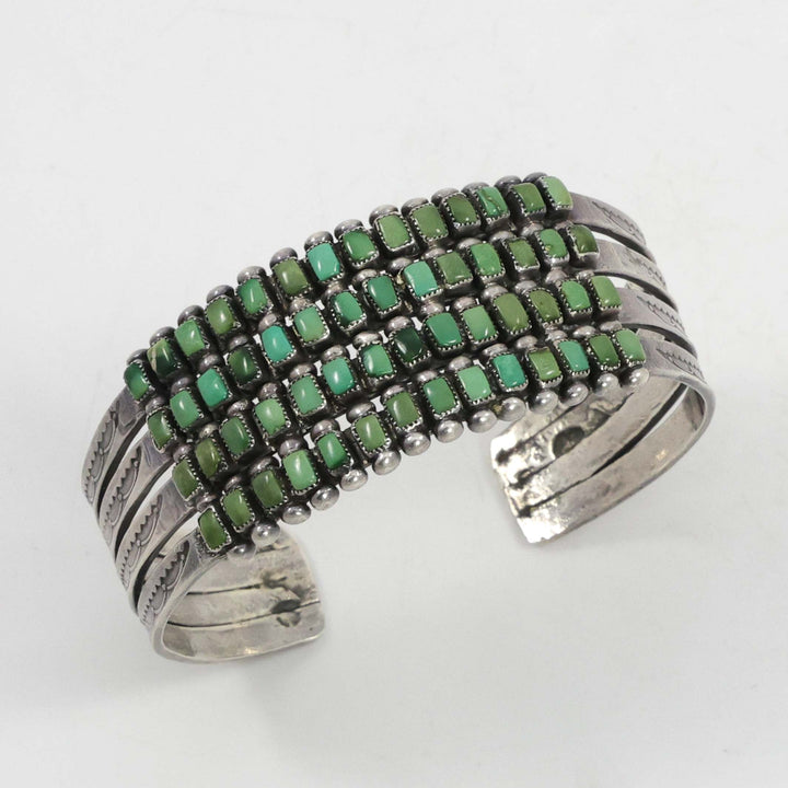 1940s Turquoise Row Bracelet