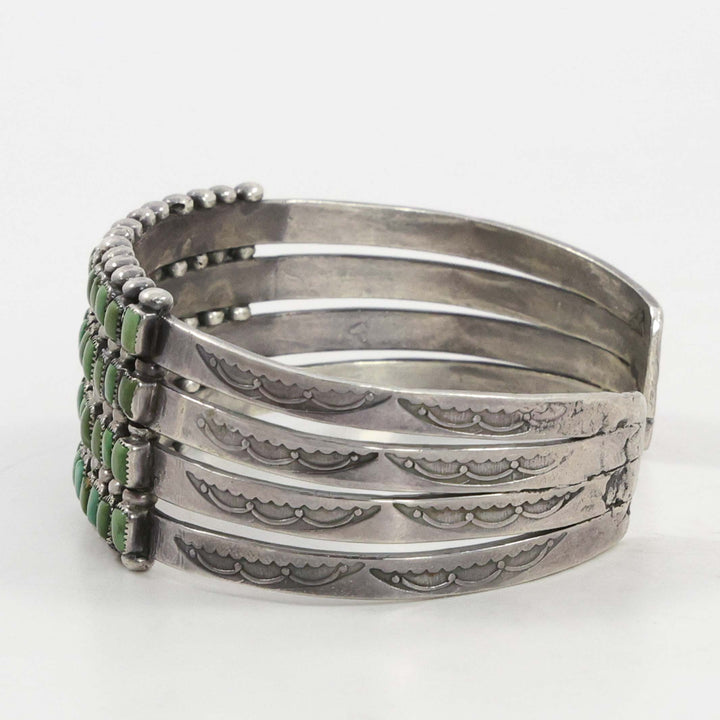 1940s Turquoise Row Bracelet