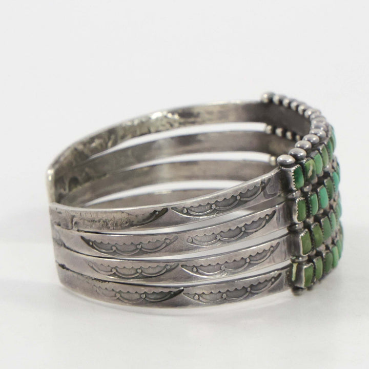 1940s Turquoise Row Bracelet