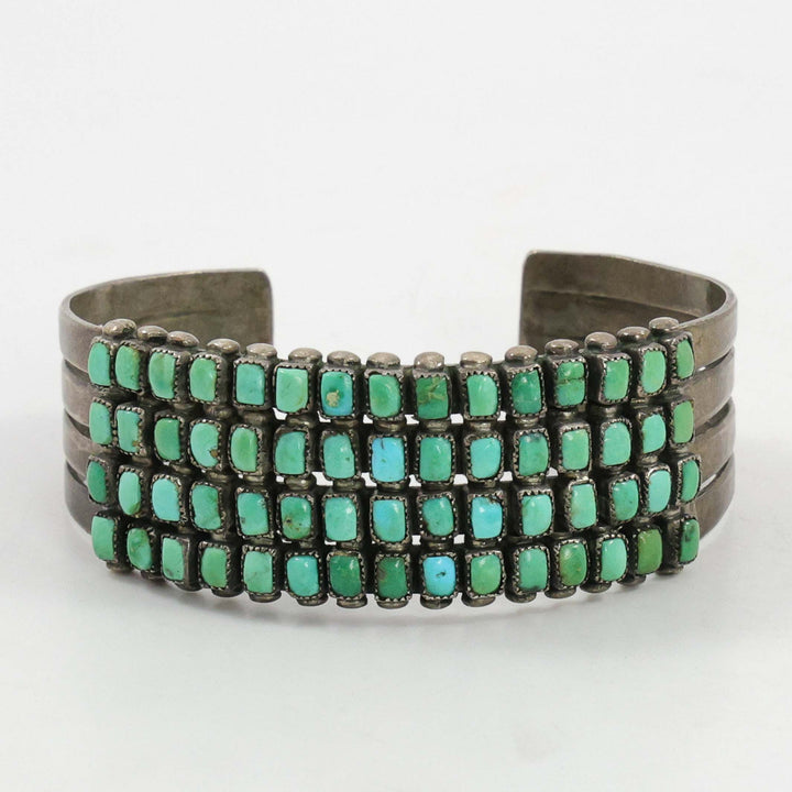 1930s Turquoise Row Bracelet