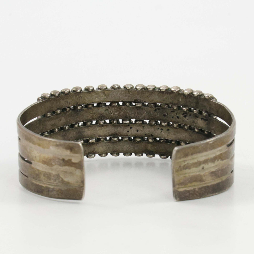 1930s Turquoise Row Bracelet