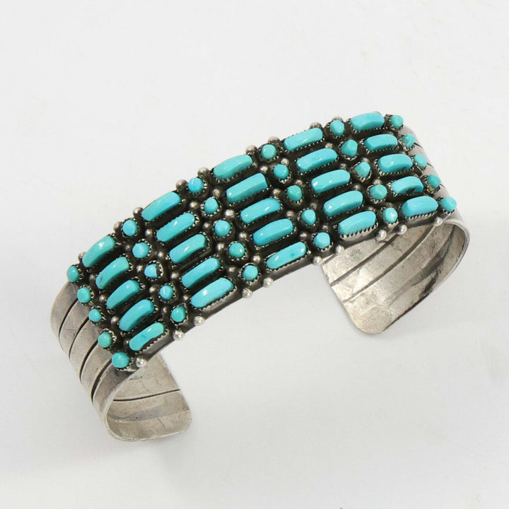 1940s Turquoise Row Bracelet