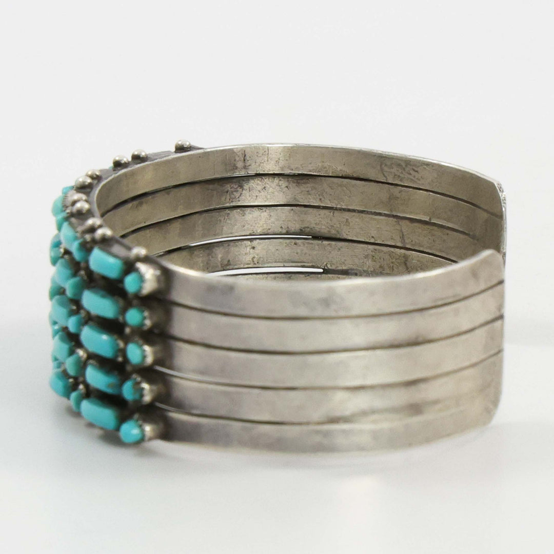 1940s Turquoise Row Bracelet