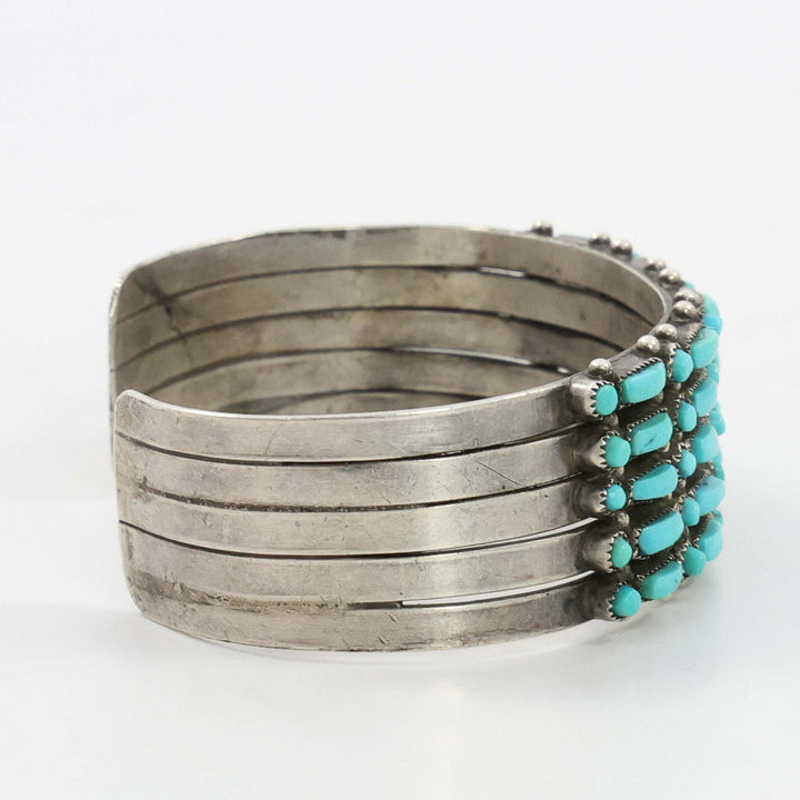 1940s Turquoise Row Bracelet