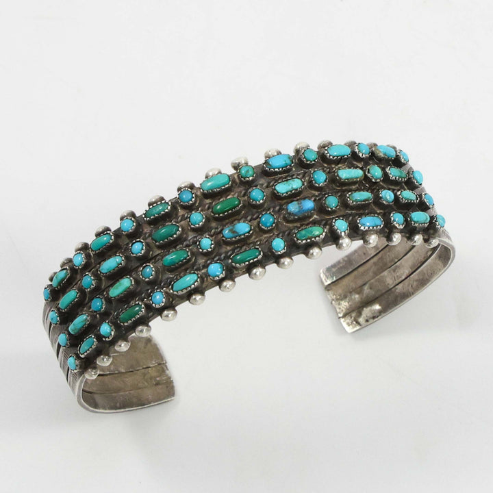 1930s Turquoise Row Bracelet
