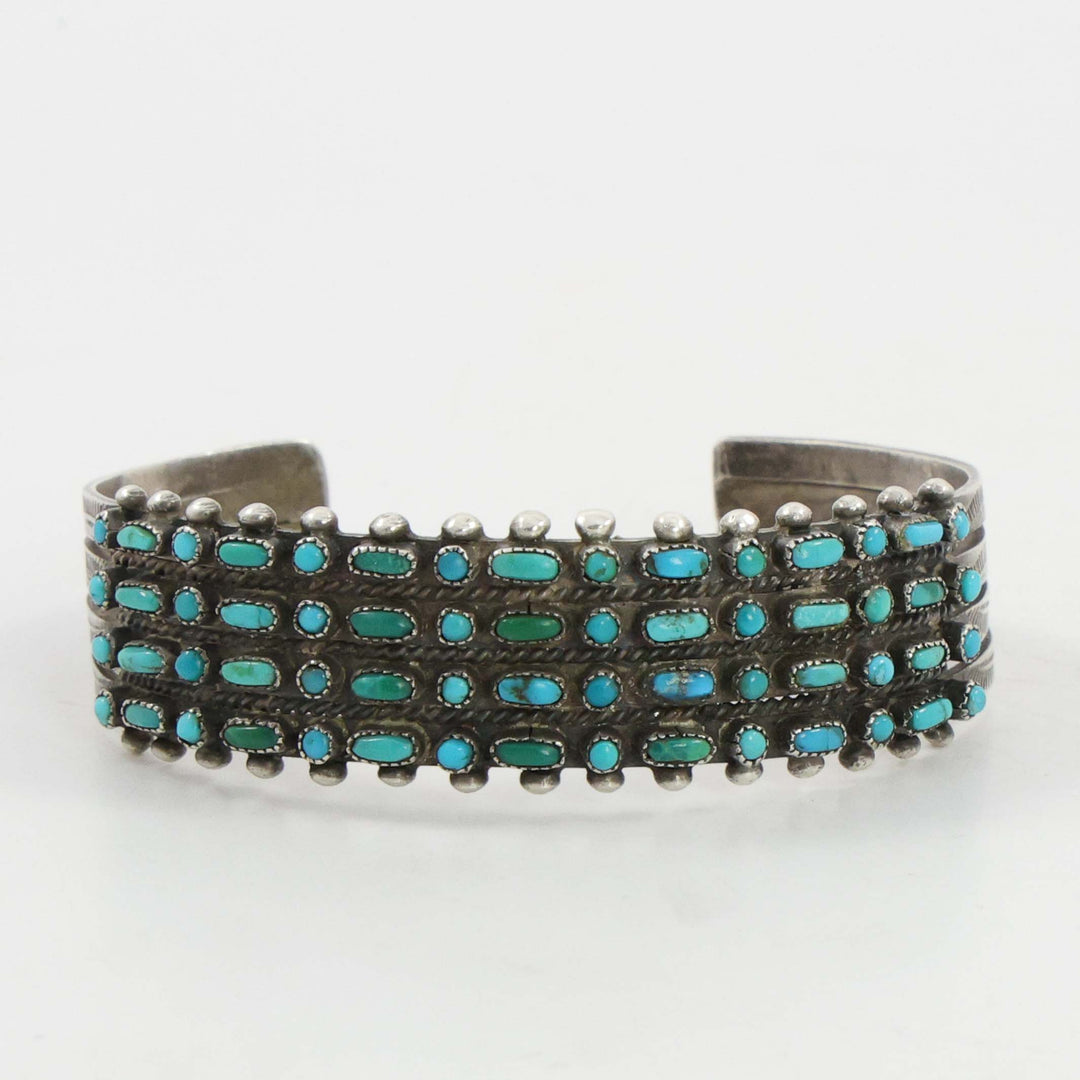 1930s Turquoise Row Bracelet