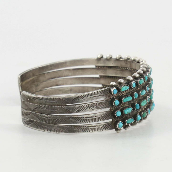 1930s Turquoise Row Bracelet
