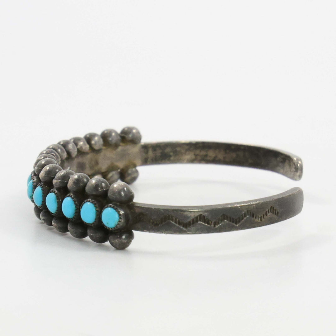 1940s Turquoise Row Cuff