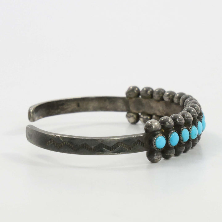 1940s Turquoise Row Cuff