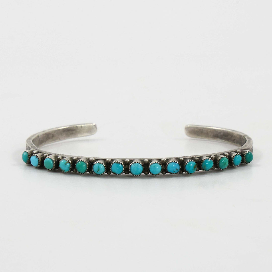 1940s Turquoise Row Cuff