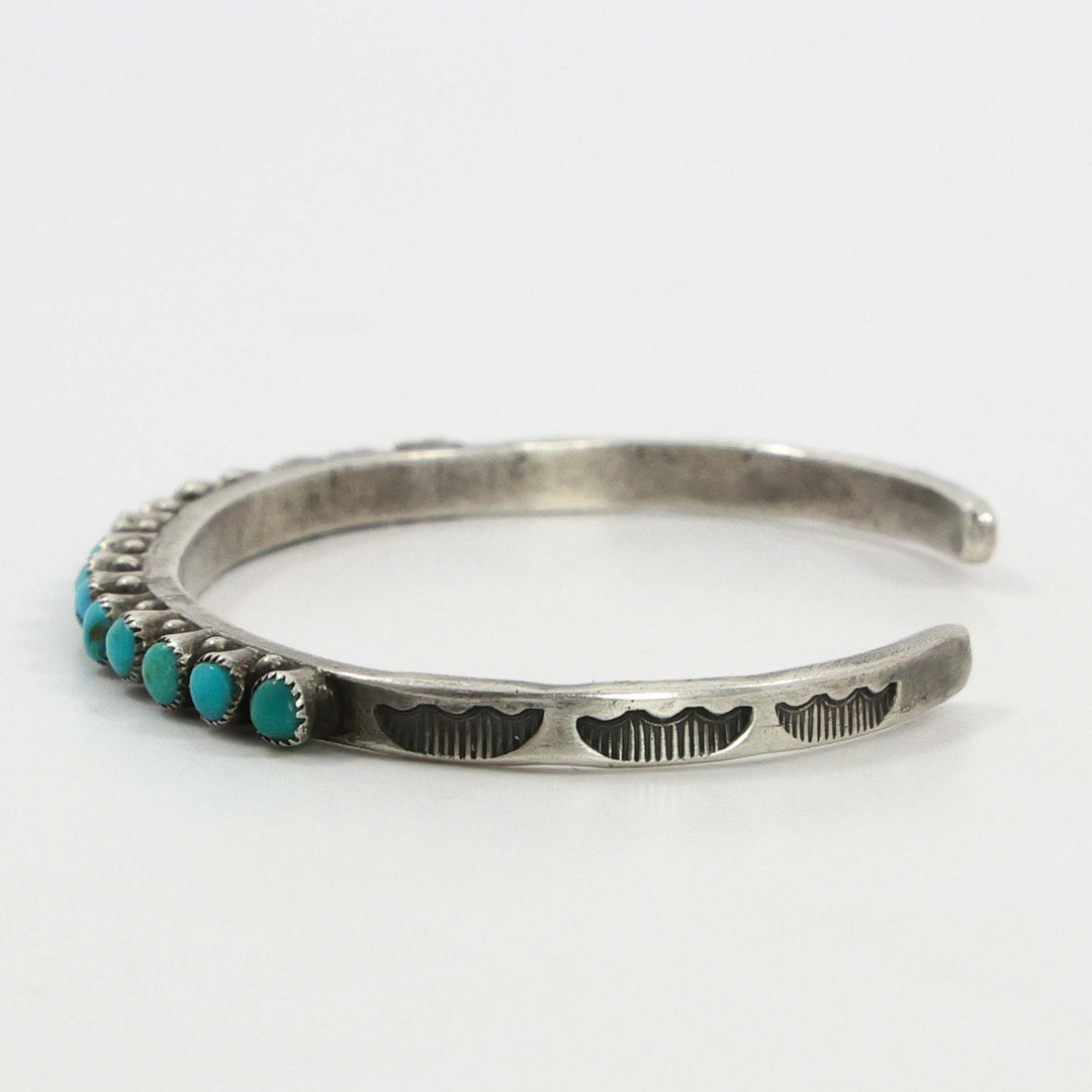 1940s Turquoise Row Cuff