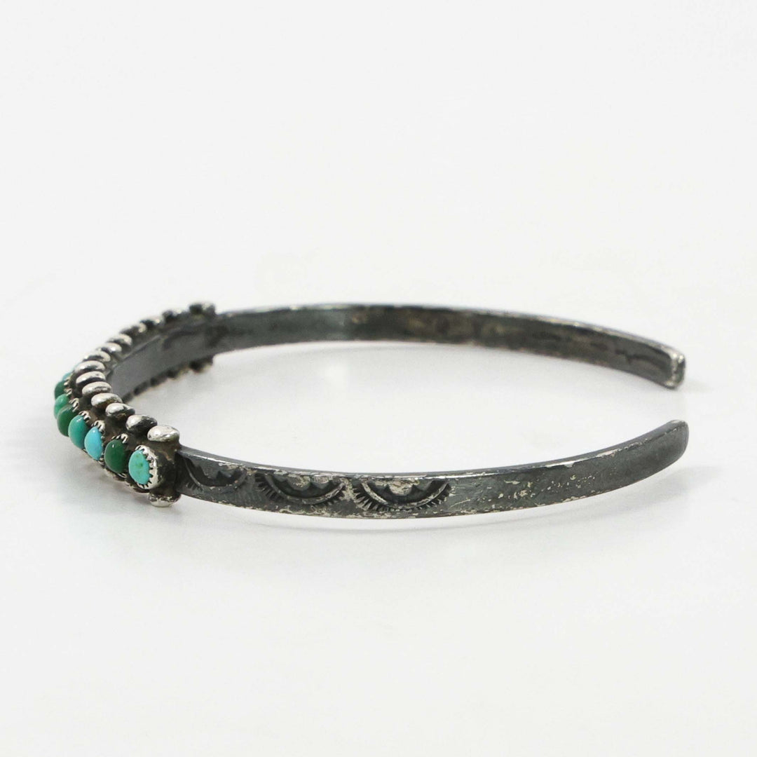1940s Turquoise Row Cuff