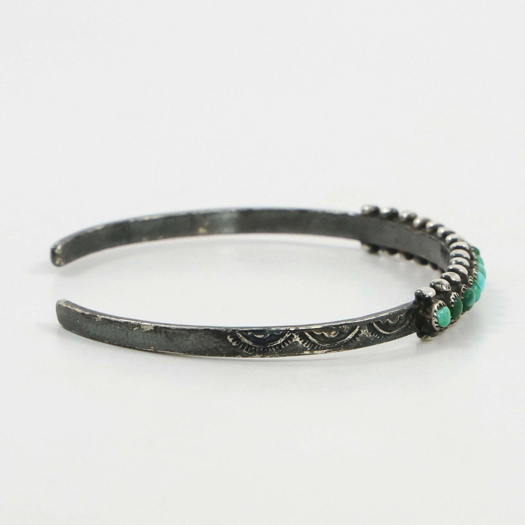1940s Turquoise Row Cuff