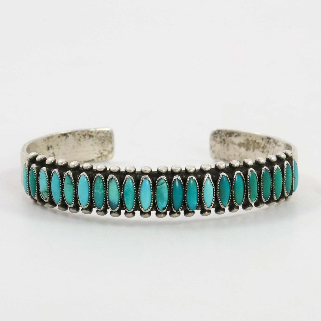 1930s Turquoise Row Bracelet