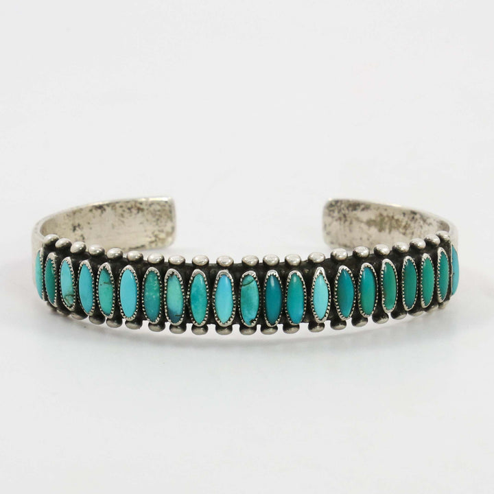 1930s Turquoise Row Bracelet