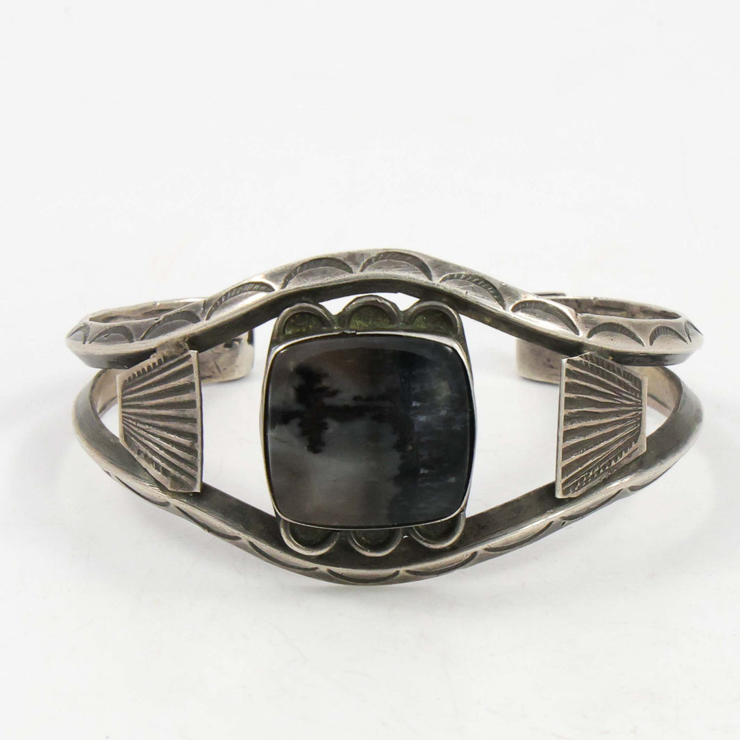 1940s Petrified Wood Cuff
