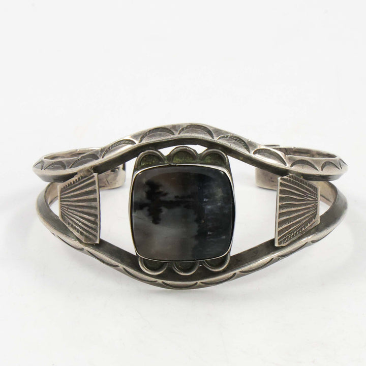 1940s Petrified Wood Cuff