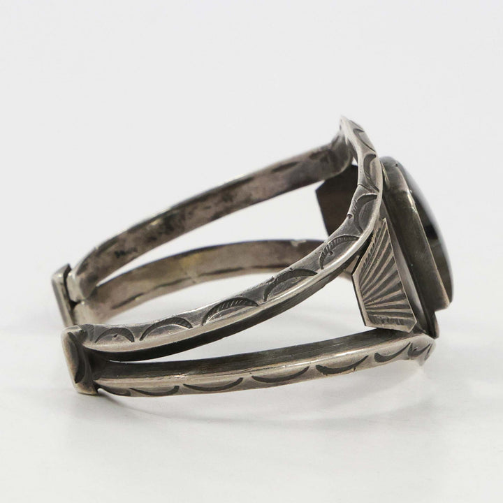 1940s Petrified Wood Cuff
