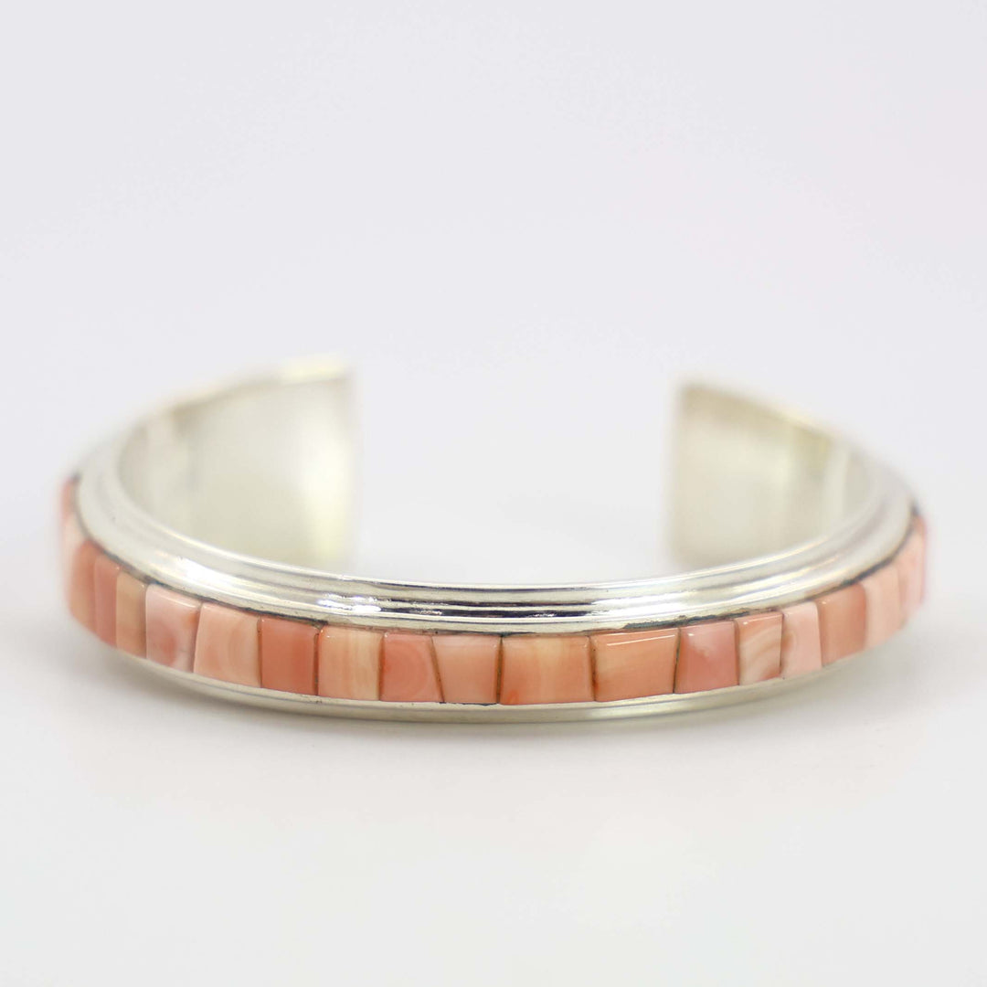 Coral Inlay Cuff