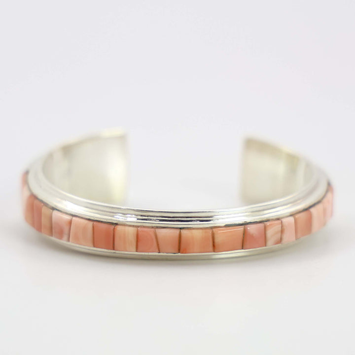 Coral Inlay Cuff