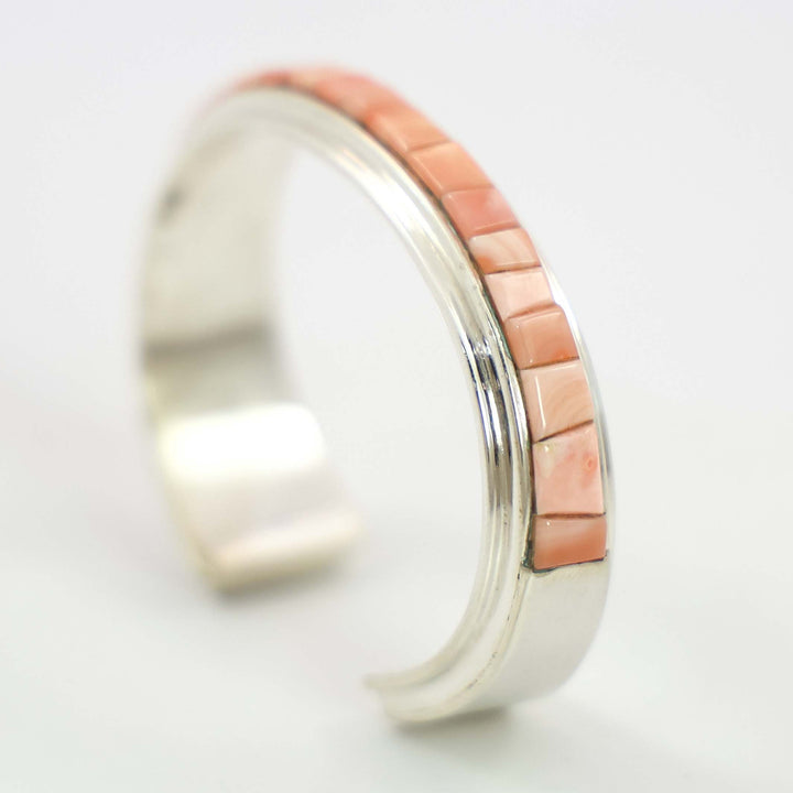 Coral Inlay Cuff