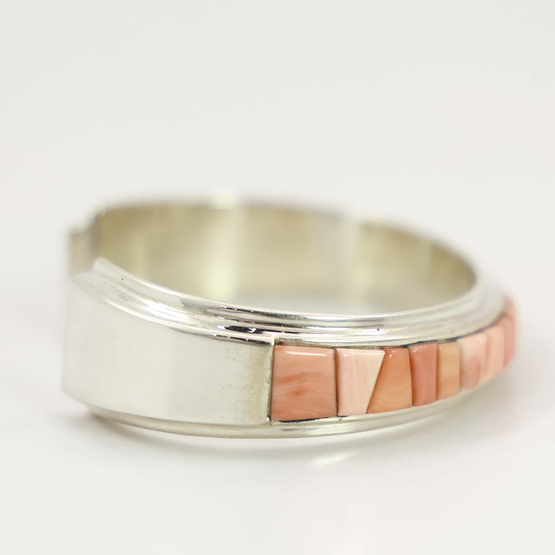 Coral Inlay Cuff