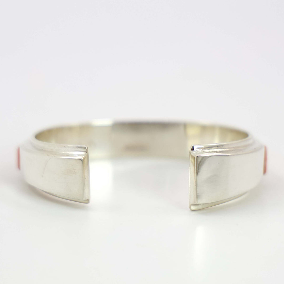 Coral Inlay Cuff