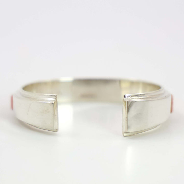 Coral Inlay Cuff