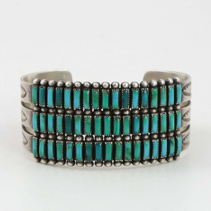 1940s Turquoise Row Bracelet
