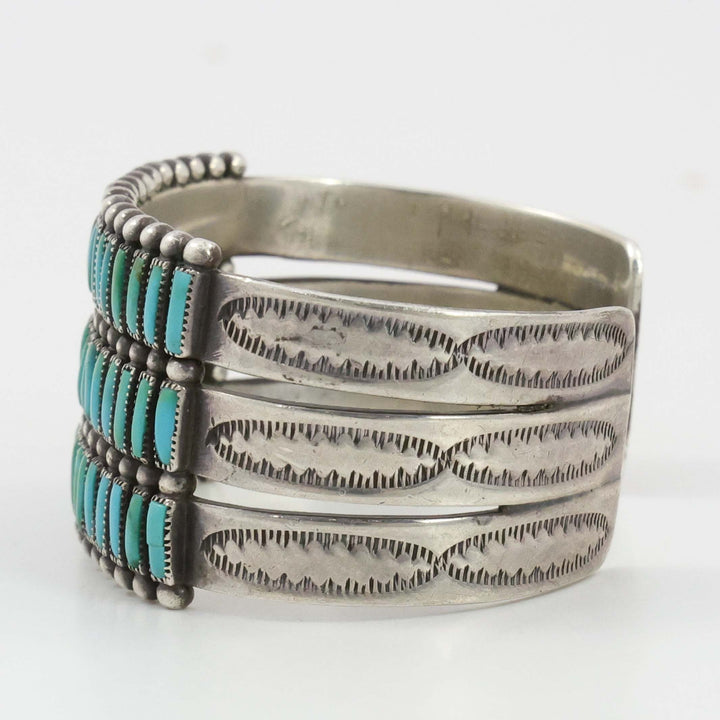 1940s Turquoise Row Bracelet