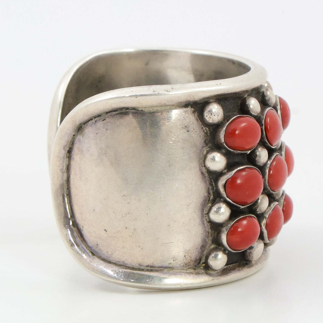 1960s Coral Row Bracelet