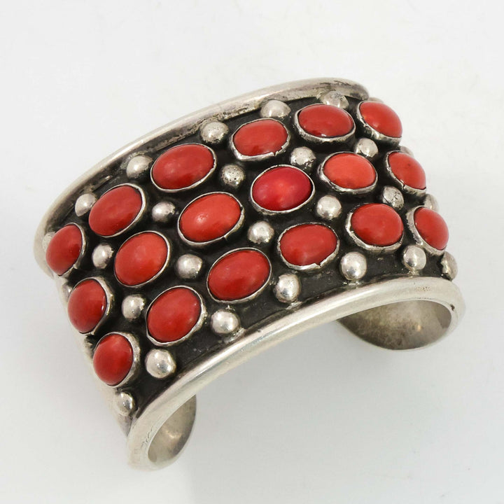 1960s Coral Row Bracelet
