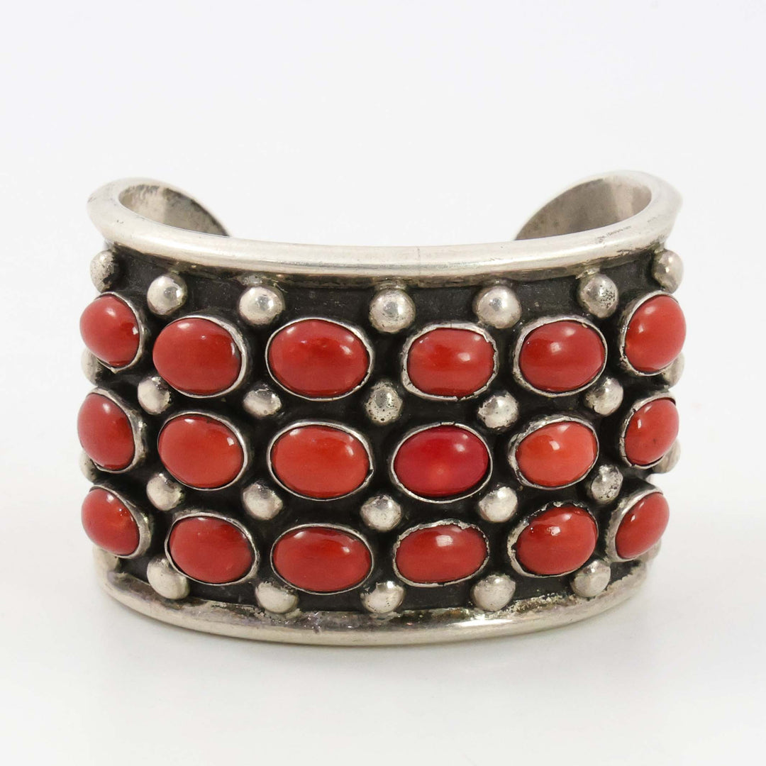 1960s Coral Row Bracelet