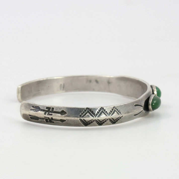 1930s Cerrillos Turquoise Cuff