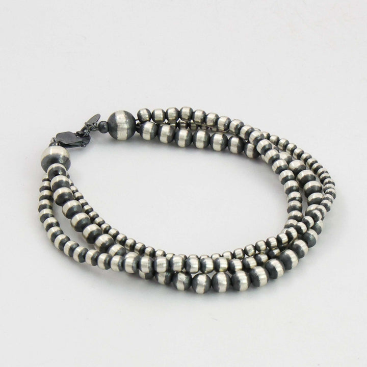 Silver Bead Bracelet