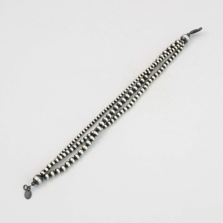 Silver Bead Bracelet