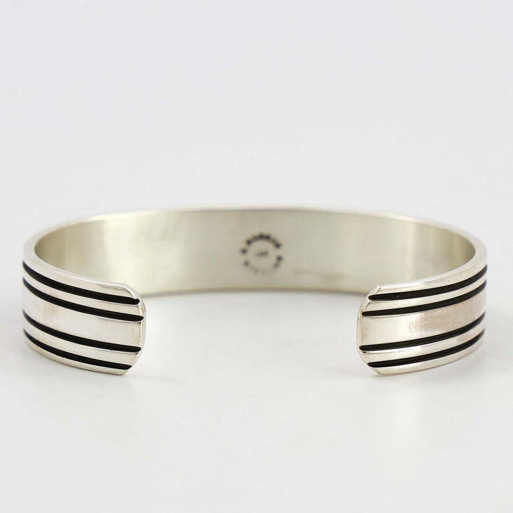 Gold on Silver Cuff