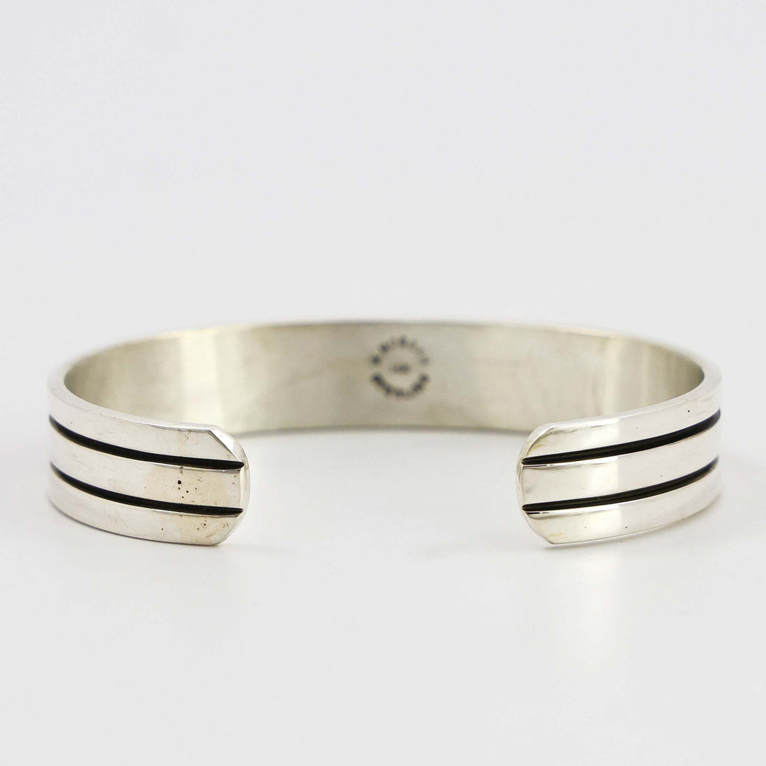 Gold on Silver Cuff
