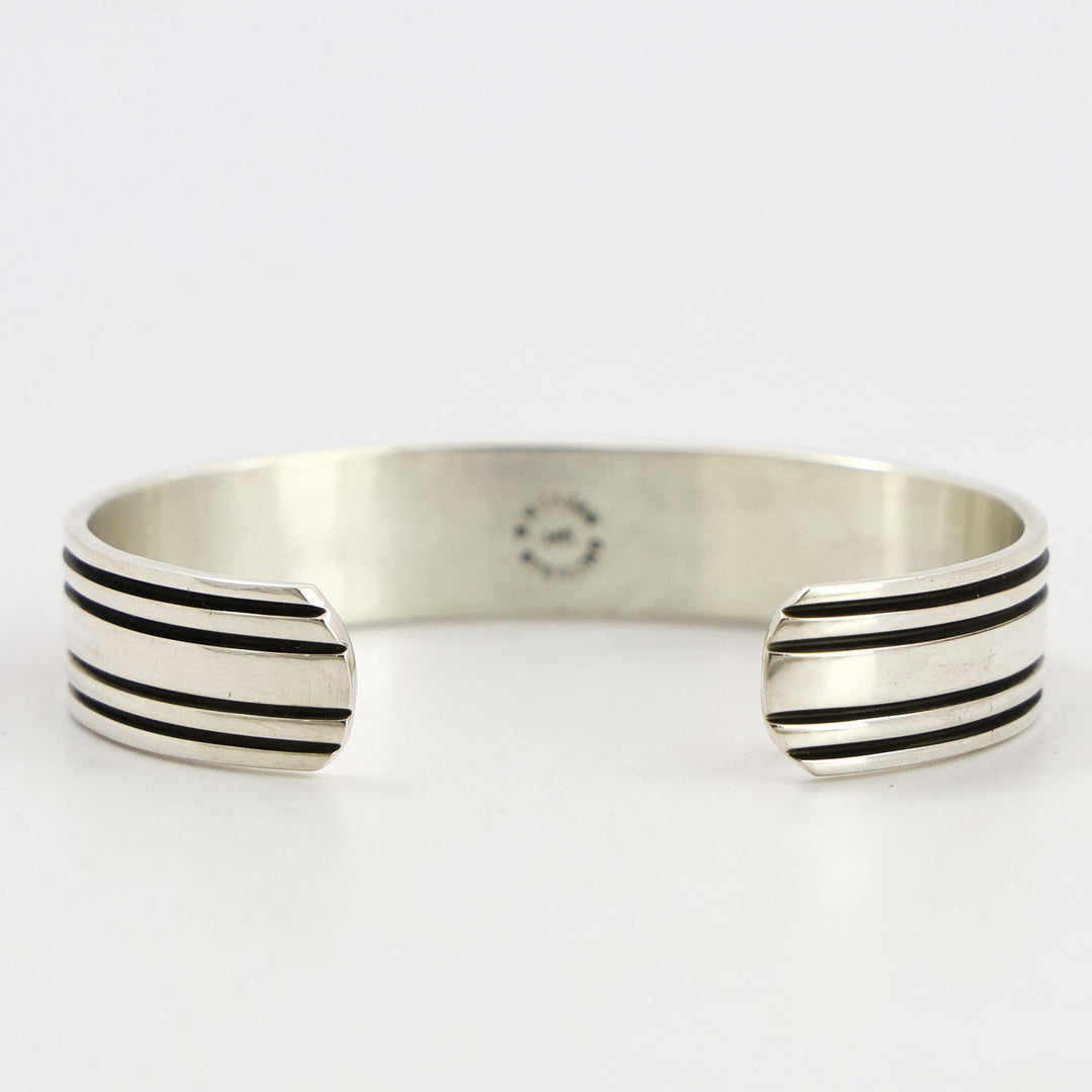 Gold on Silver Cuff