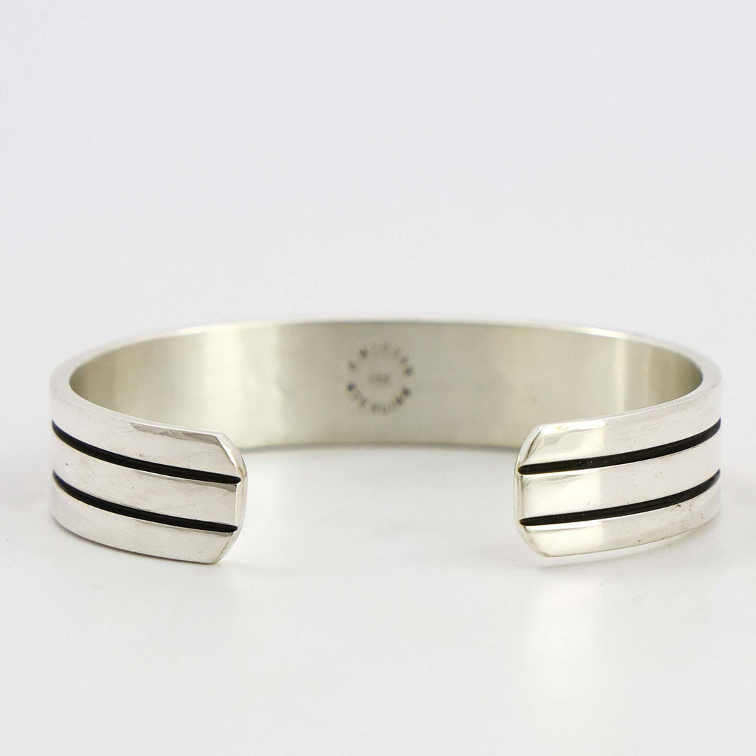 Gold on Silver Cuff