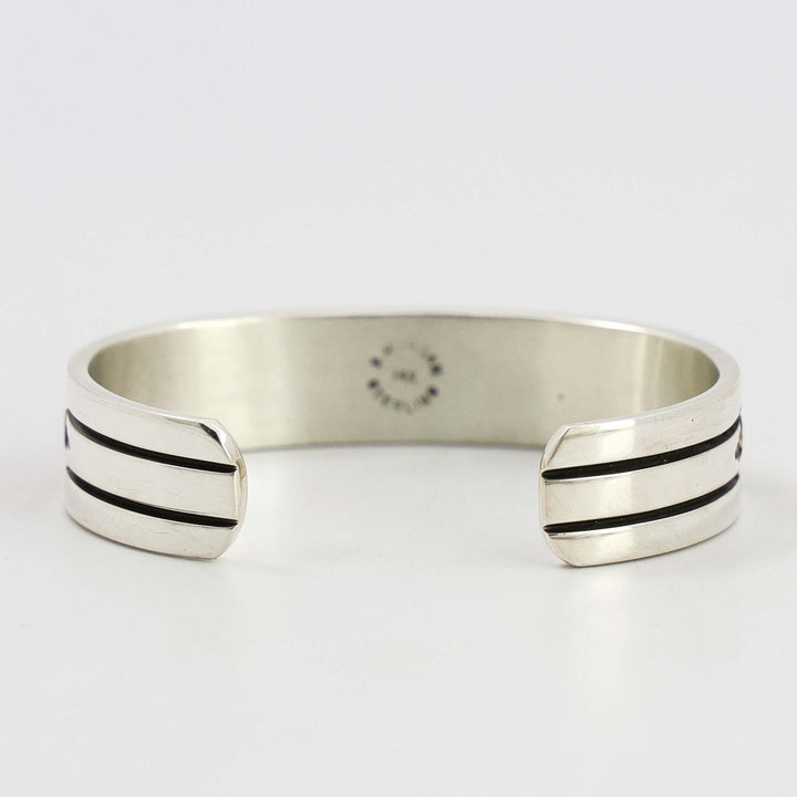Gold on Silver Cuff