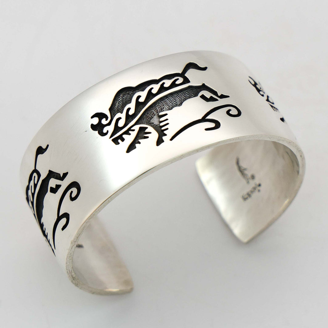 Hopi Bison Cuff
