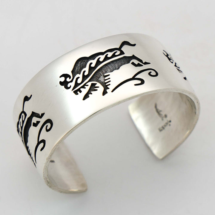 Hopi Bison Cuff